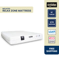 MyLatex RELAX ZONE, 10" 100% Natural Latex Orthopaedic Mattress
