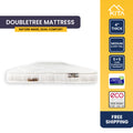 KITA DOUBLETREE Mattress (4 inch), Natural Latex + Rubberized Coconut Fibre