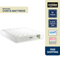 MyLatex COSTA, 10" Natural Latex + Coconut Fibre Orthopaedic Mattress